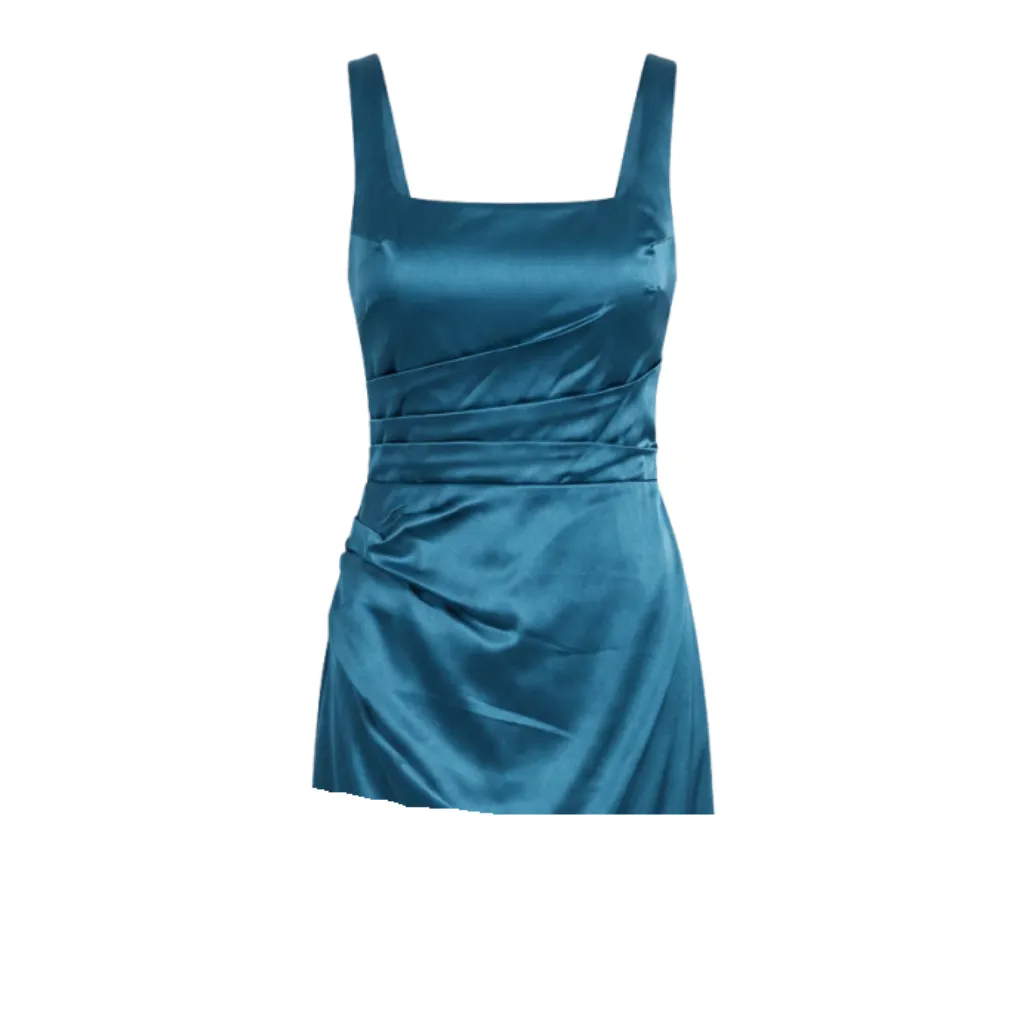 [511551] Vestido Formal Dress Corto C Azul marino T L