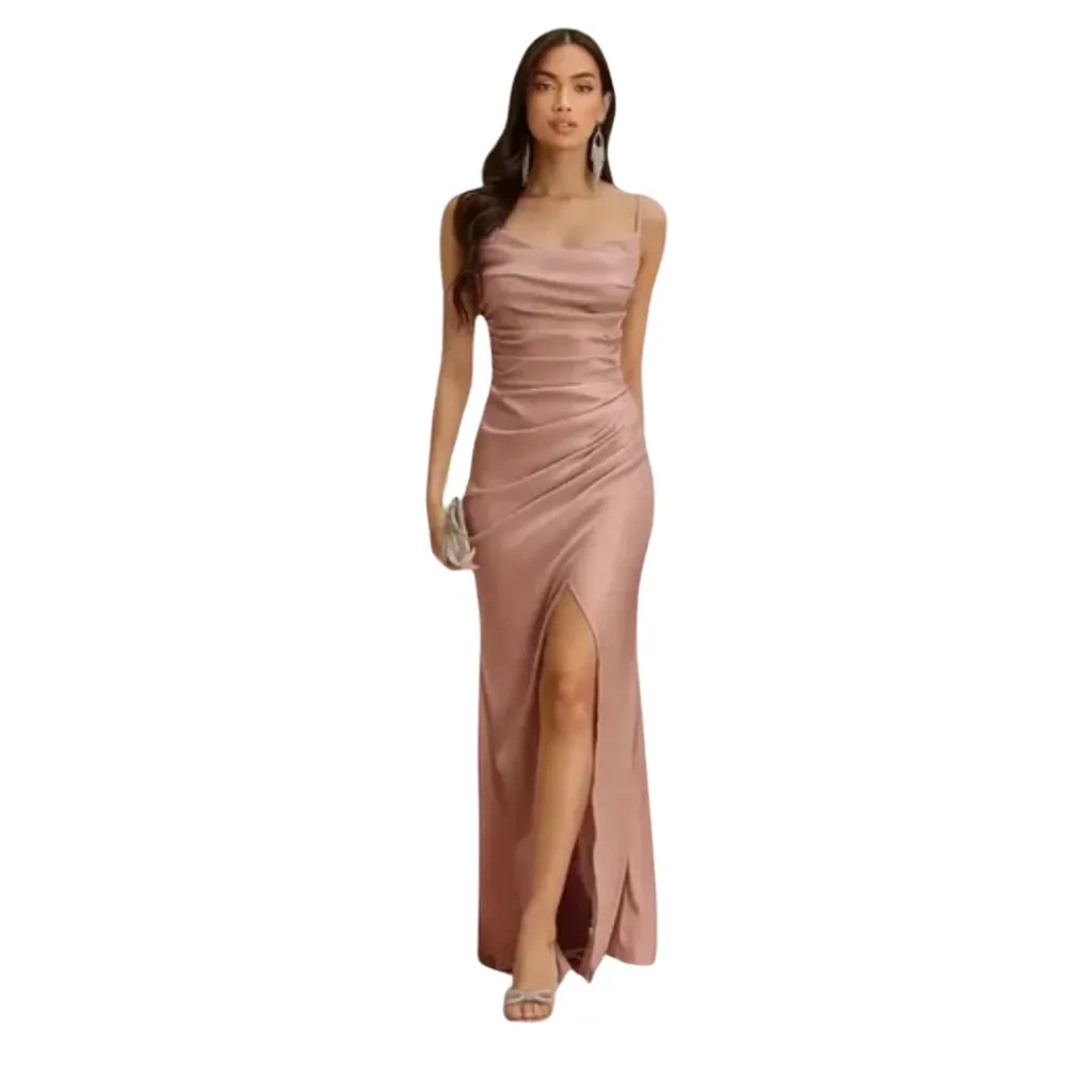 [511561] Vestido Liso Wear Your Love C Rosa T S