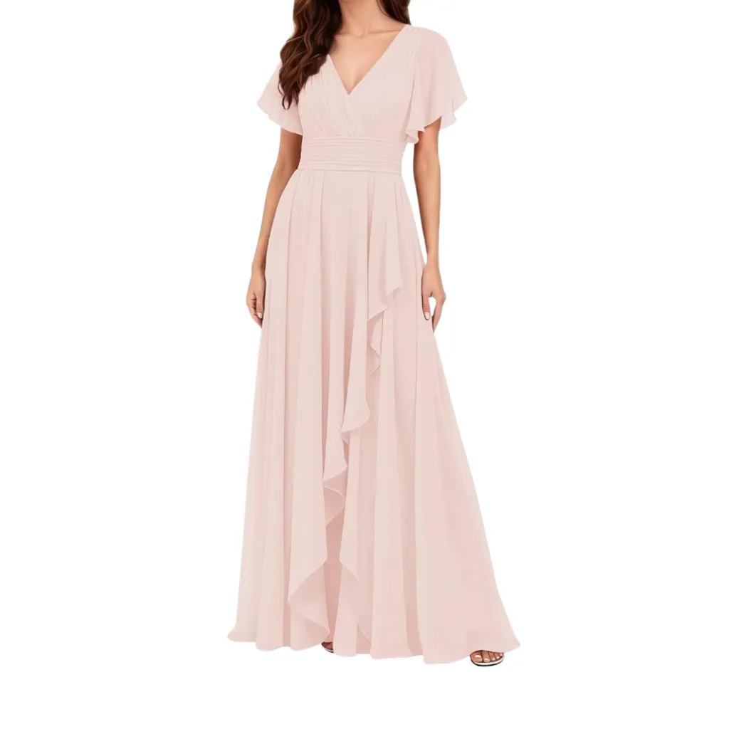 [511565] Vestido Liso Inewer C Rosa T S