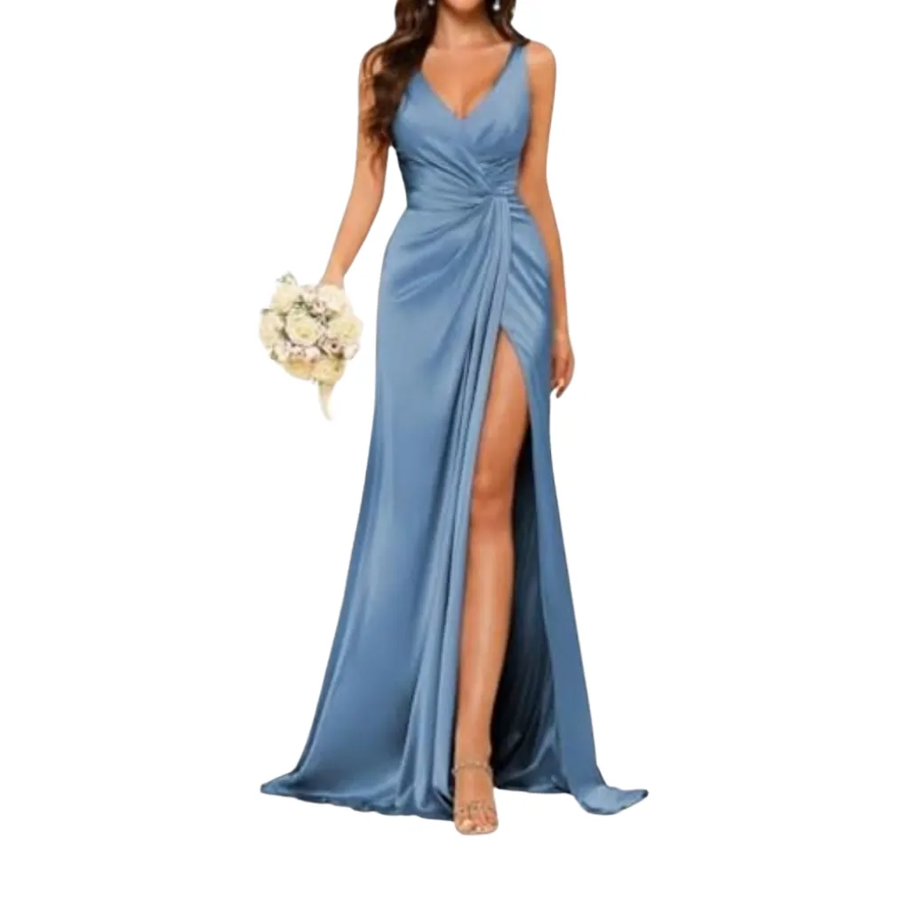 [511576] Vestido Liso Wear Your Love C Azul T XL