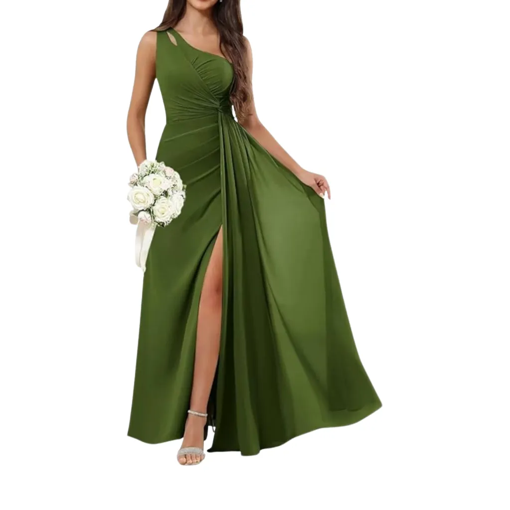 Vestido Liso Wear Your Love C Verde T XL