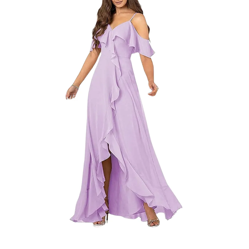 Vestido Liso Kidsor C Lila T L