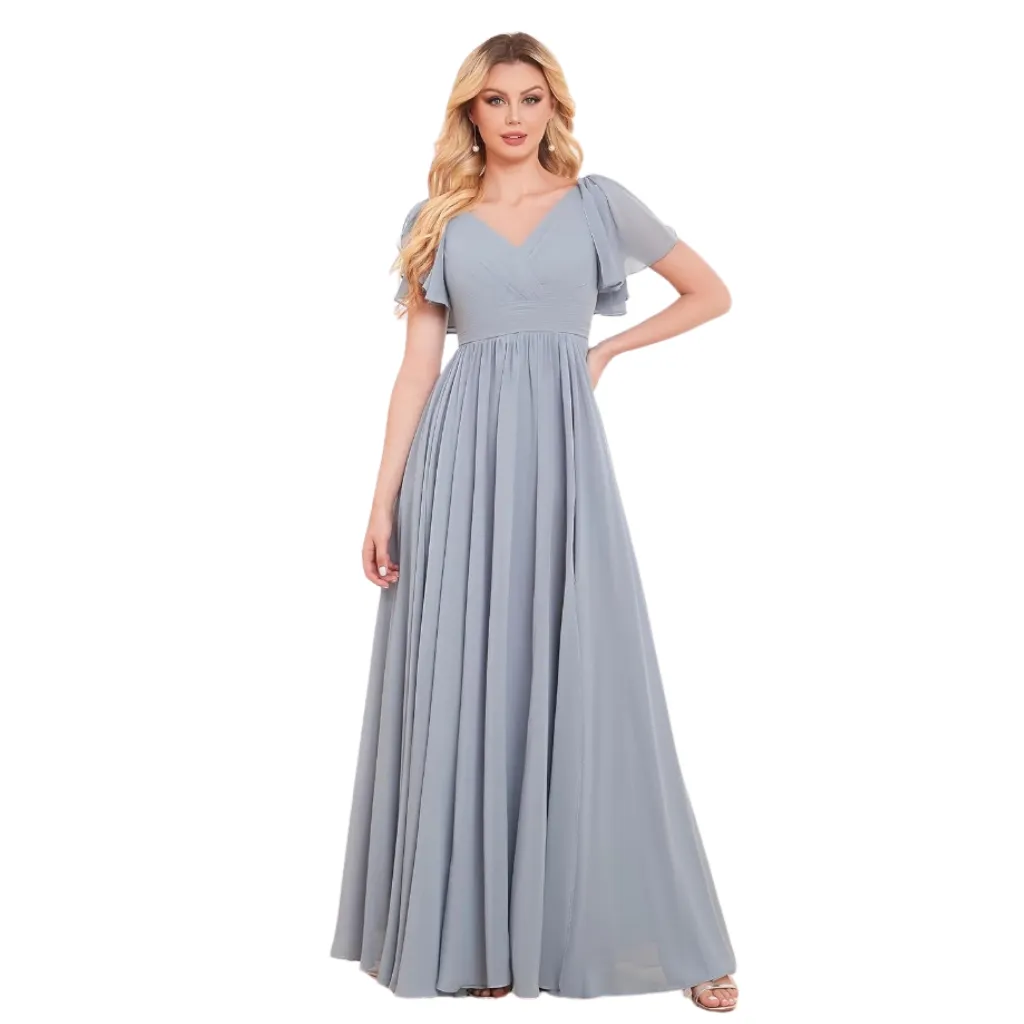 [511600] Vestido Liso Wear Your Love C Azul T M