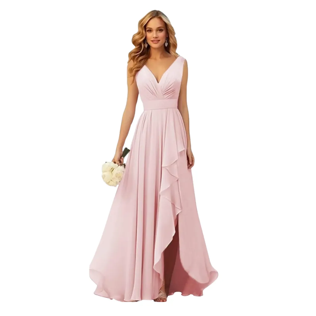 Vestido Liso Wear Your Love C Rosa T XXL
