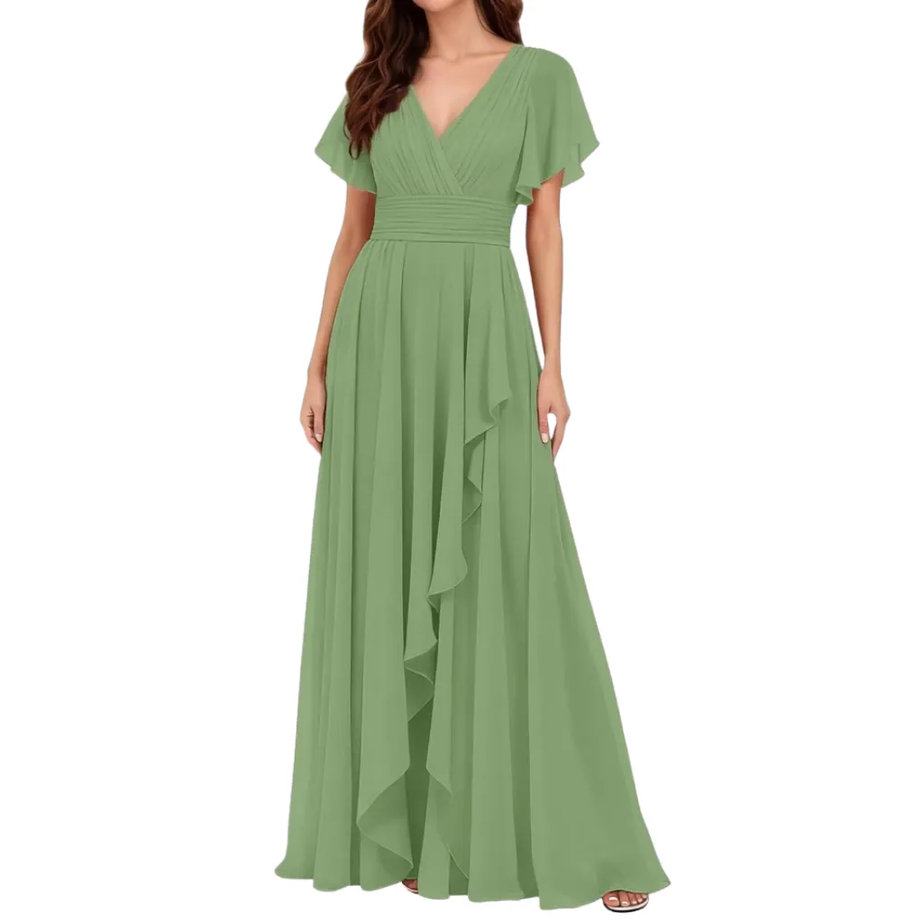 Vestido Liso Wear Your Love C Verde T XL