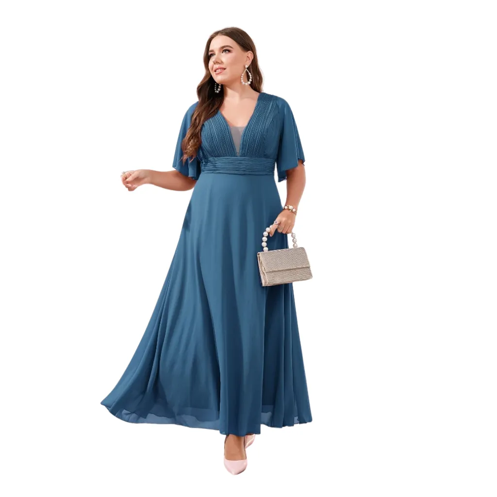 [511640] Vestido Bordado Wear Your Love C Azul Marino T XXL