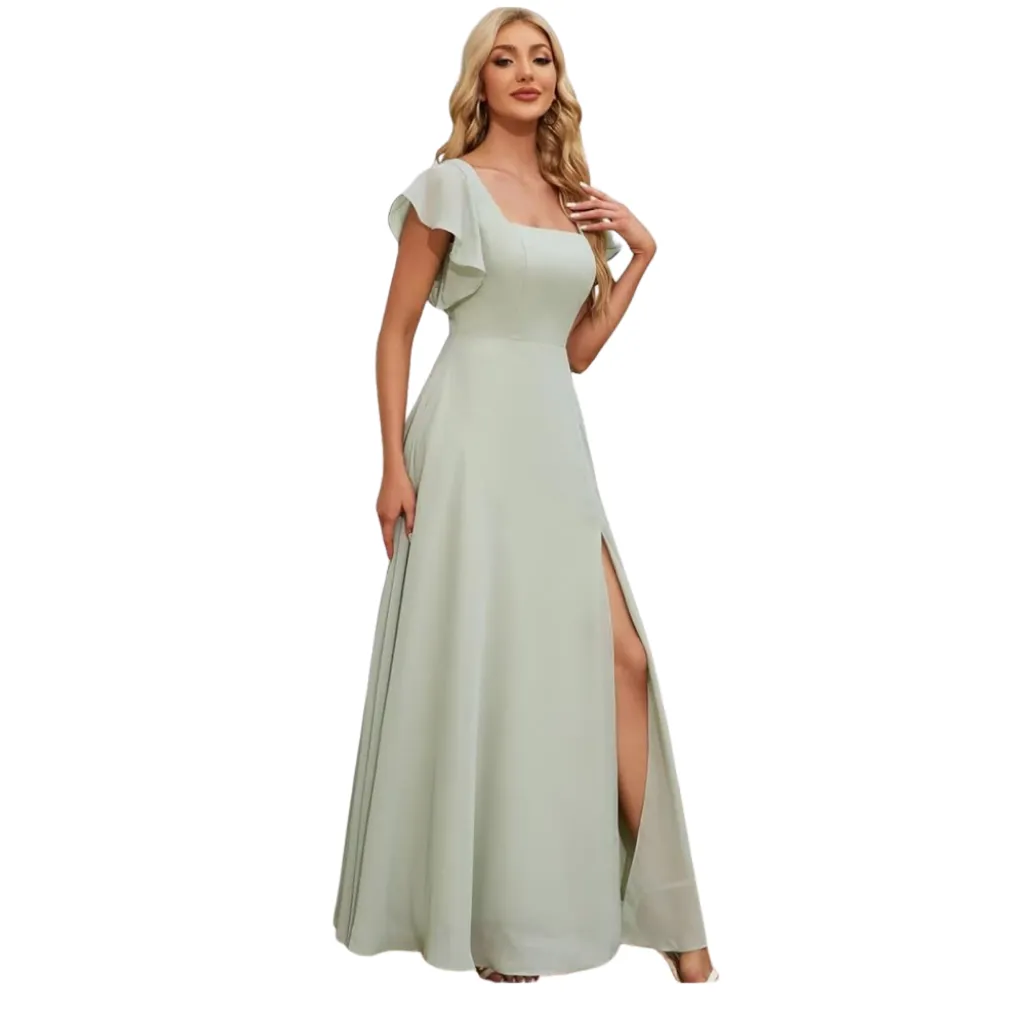 Vestido Liso Imcactor C Verde T L