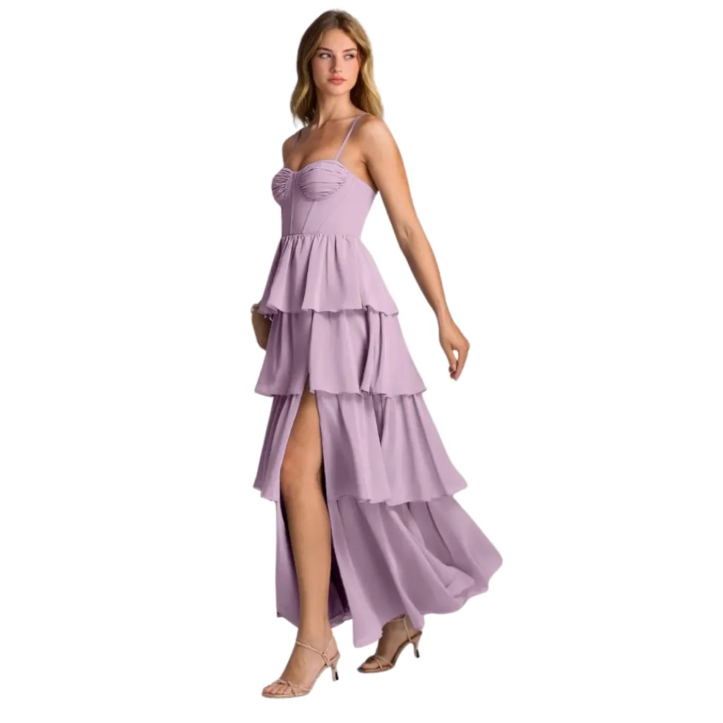 Vestido Liso Wear Your Love C Lila T XS