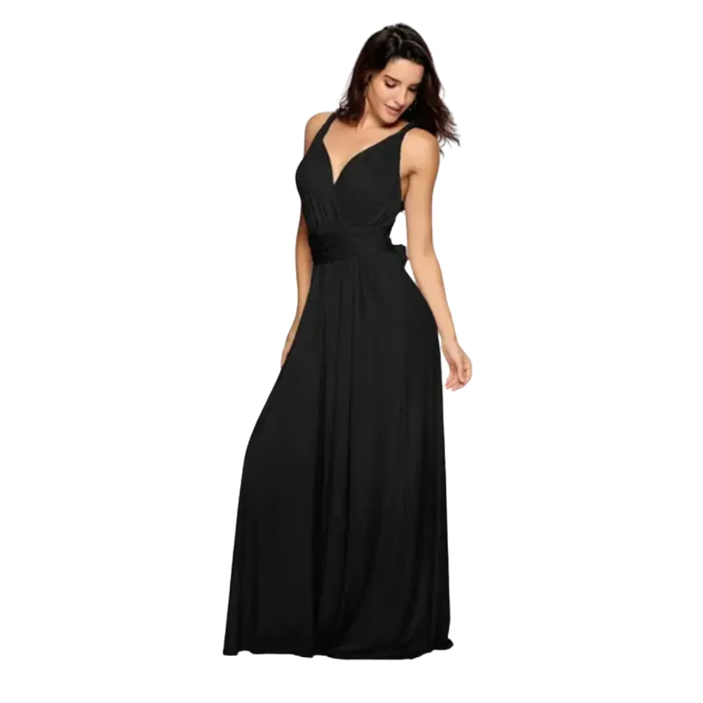 [511790] Vestido Liso Wear Your Love C Negro T L