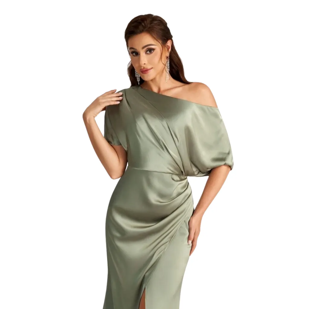 Vestido Liso Monvelli C Verde T XXL