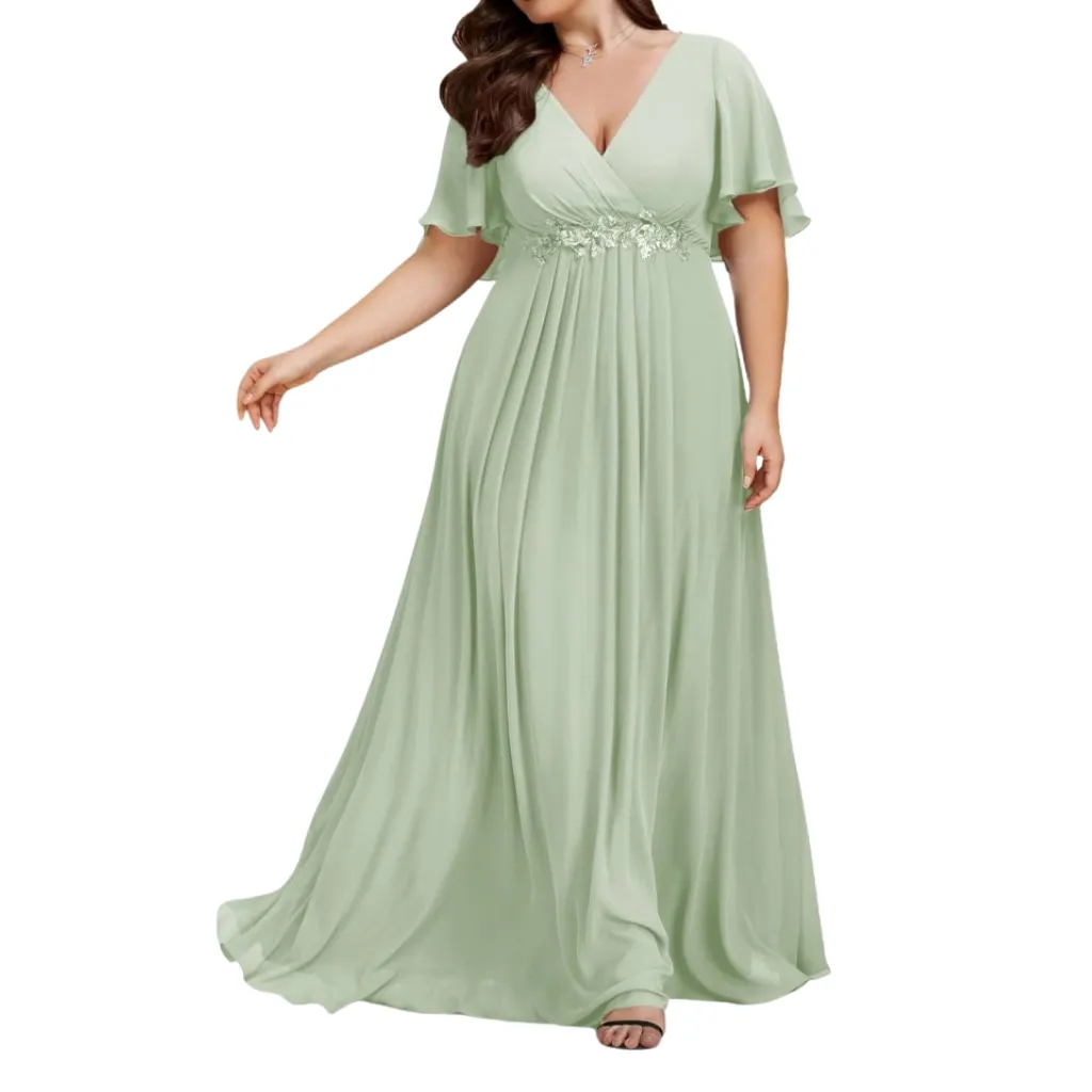 [511819] Vestido Bordado Wear Your Love C Verde T L
