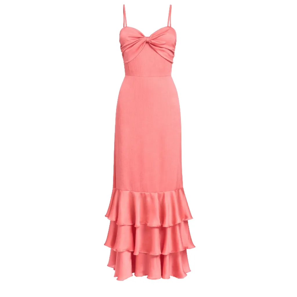 [511830] Vestido Liso Formal C Rosa T S