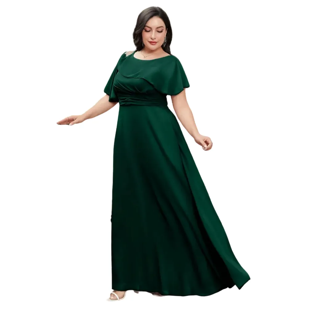 [511834] Vestido Liso Wear Your Love C Verde T XXL