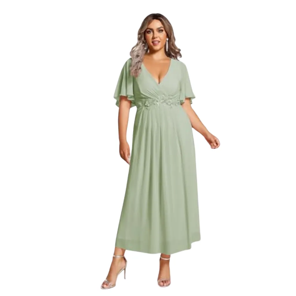 [511863] Vestido Bordado Wear Your Love C Verde T L