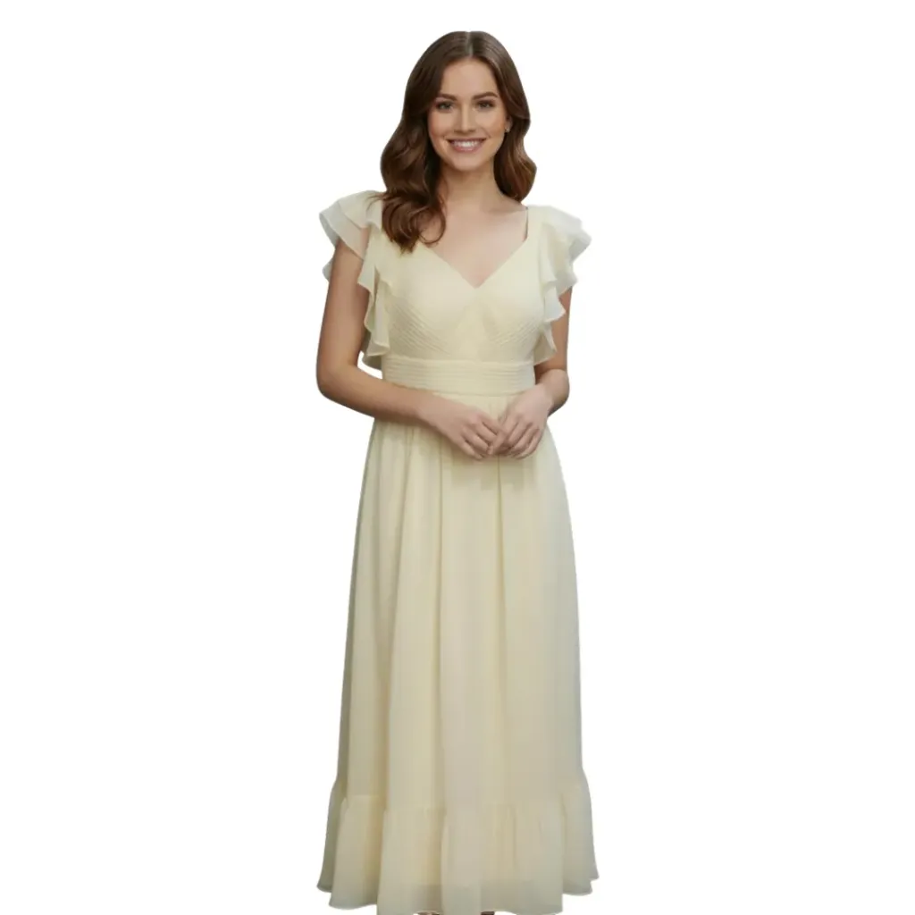 Vestido Liso Wear Your Love C Amarillo T L