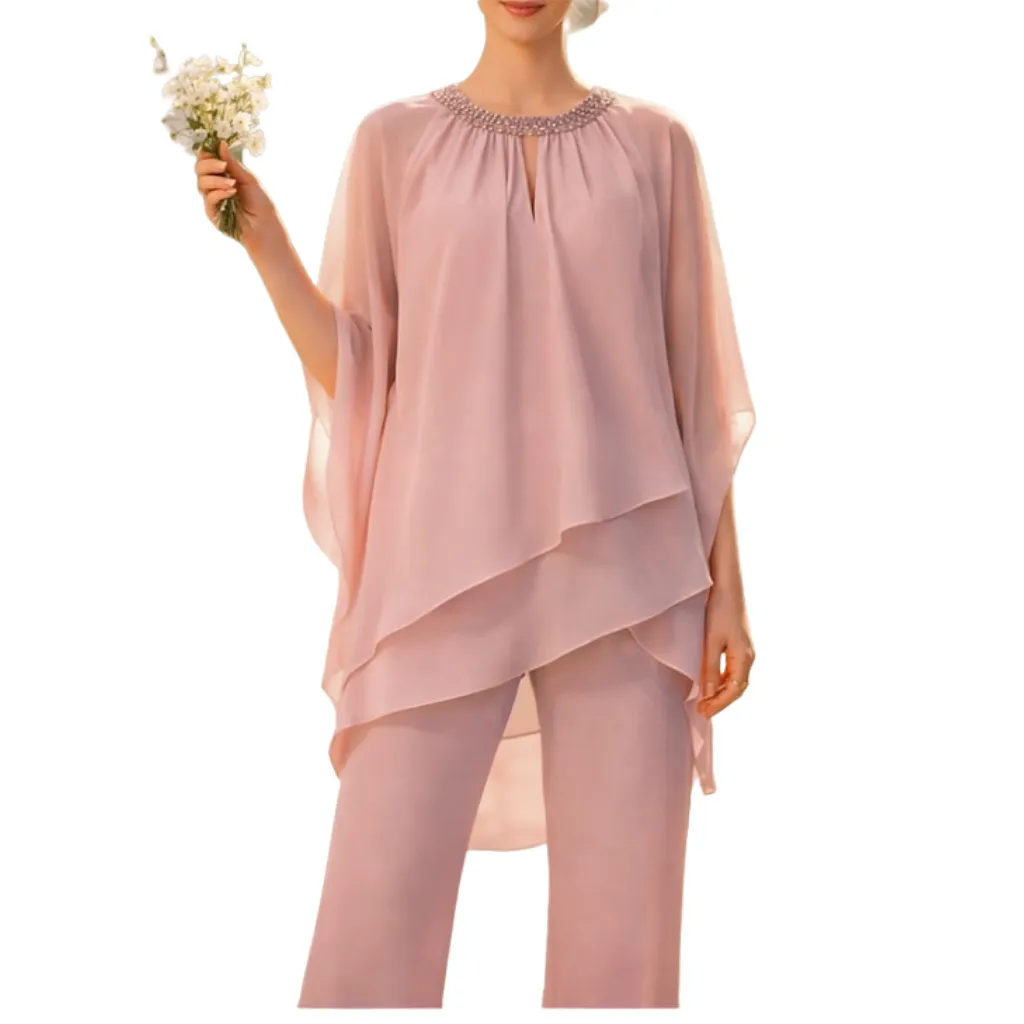 [511909] Conjunto Lentejuelas Formal C Rosa T M