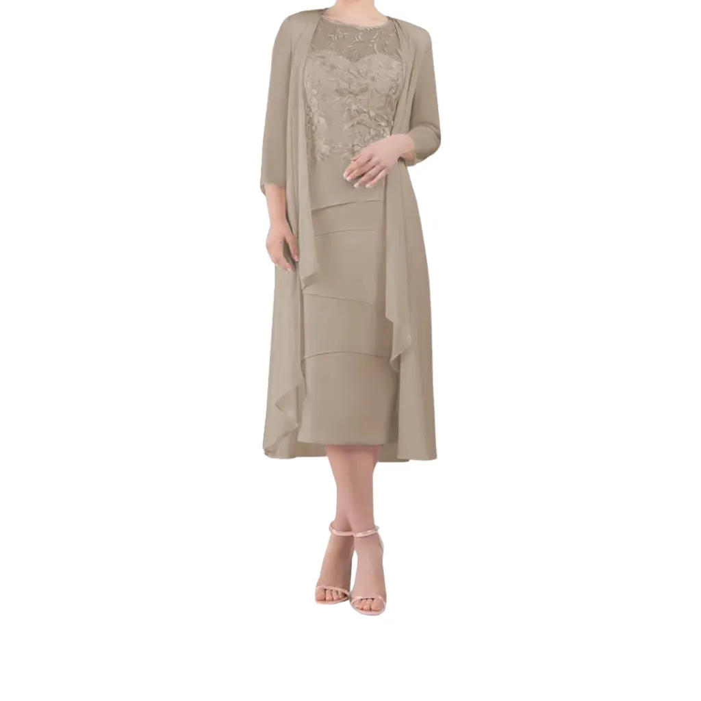 [511925] Conjunto Bordado Formal C Beige T L