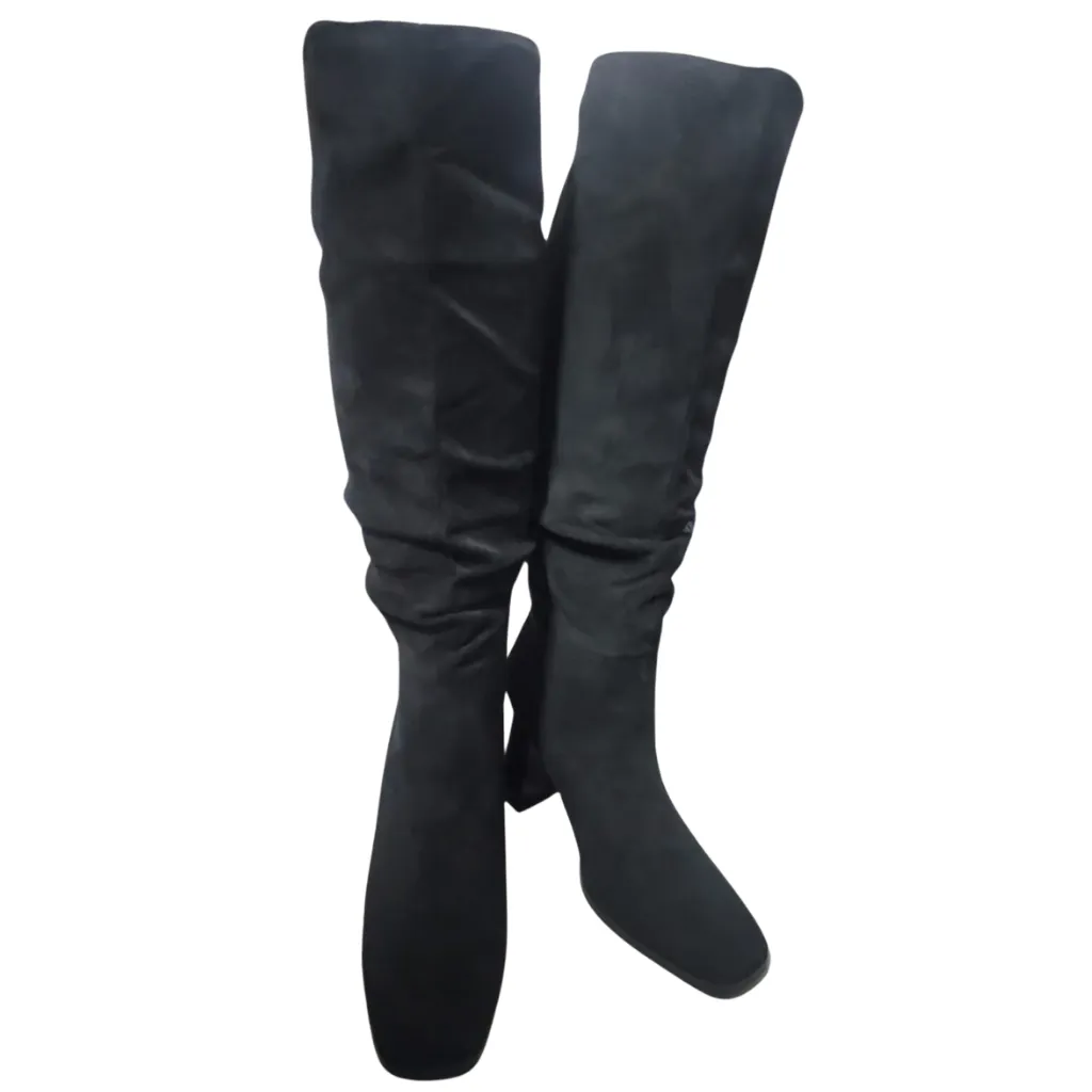 Botas Terciopelo C Gris T 23