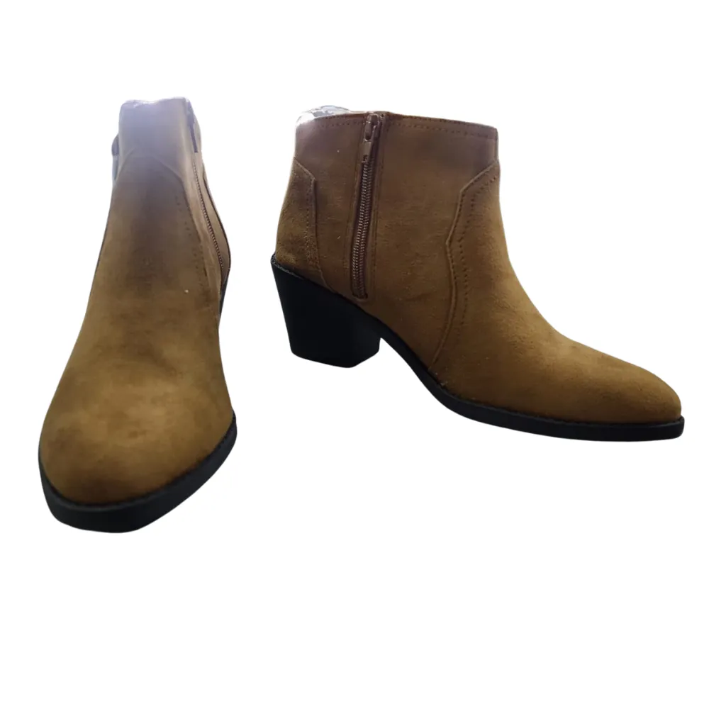 Bota Terciopelo C Cafe T 24.5