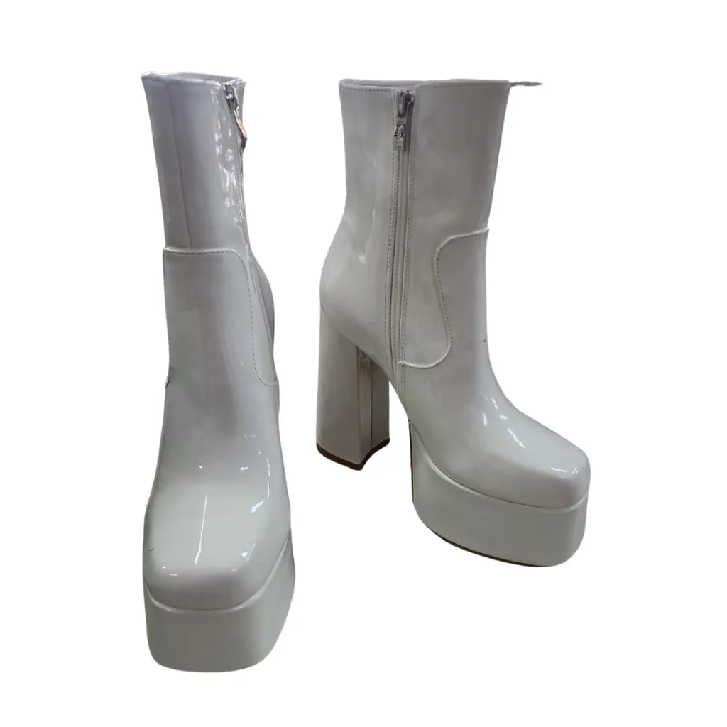 Bota Charol C Blanco T 23