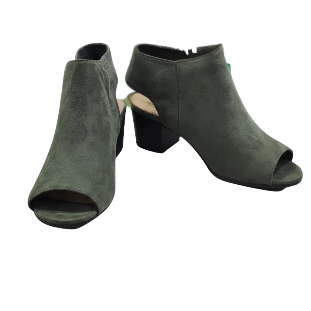 Botin Terciopelo Adams C Verde T 23