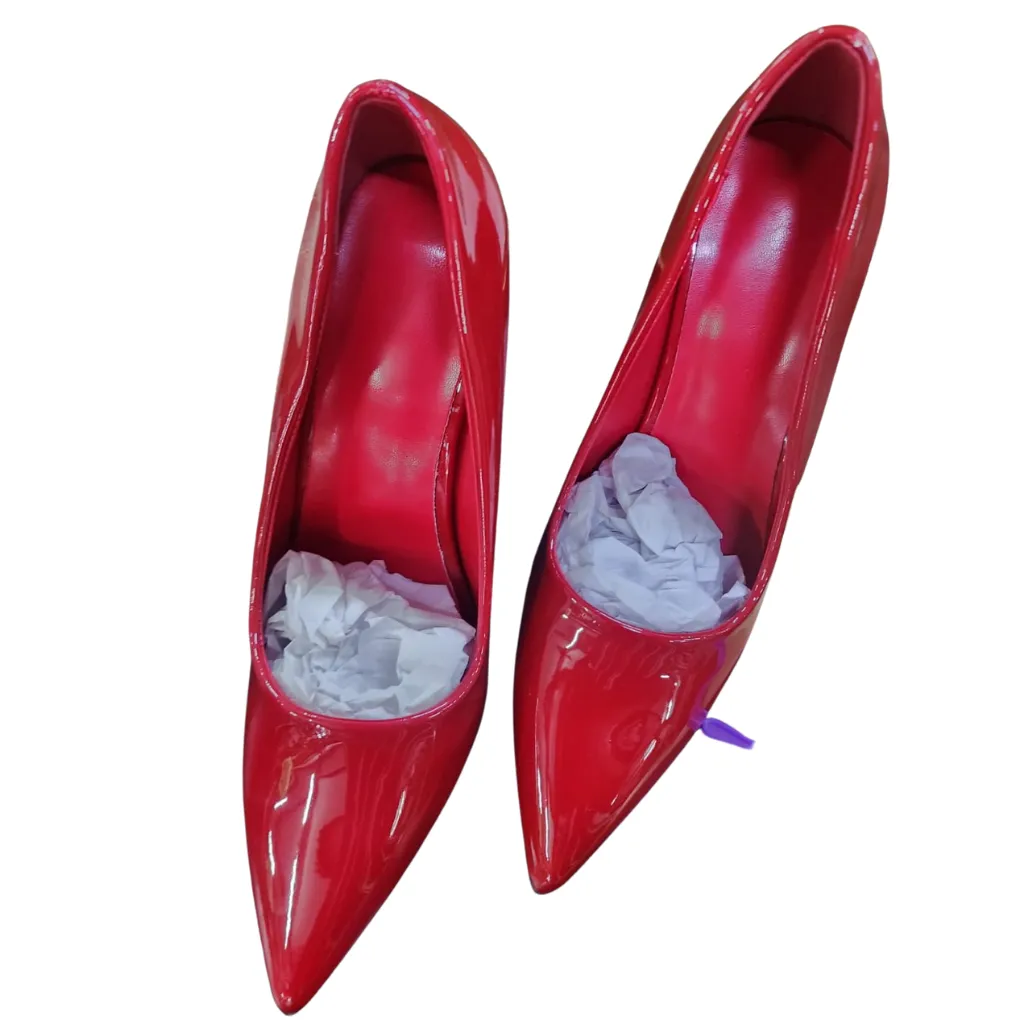 Zapatilla Charol C Rojo T 24.5