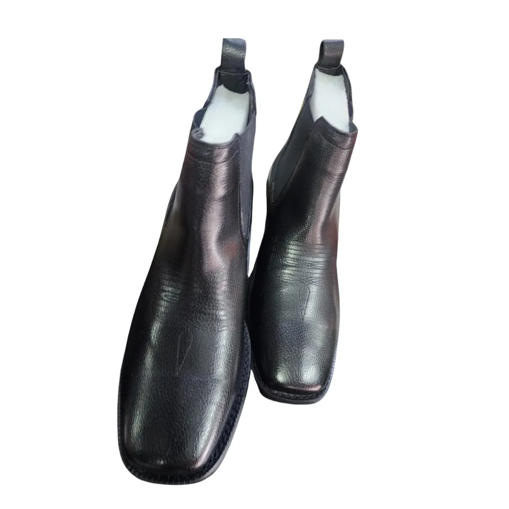 Zapato Piel C Negro T 28