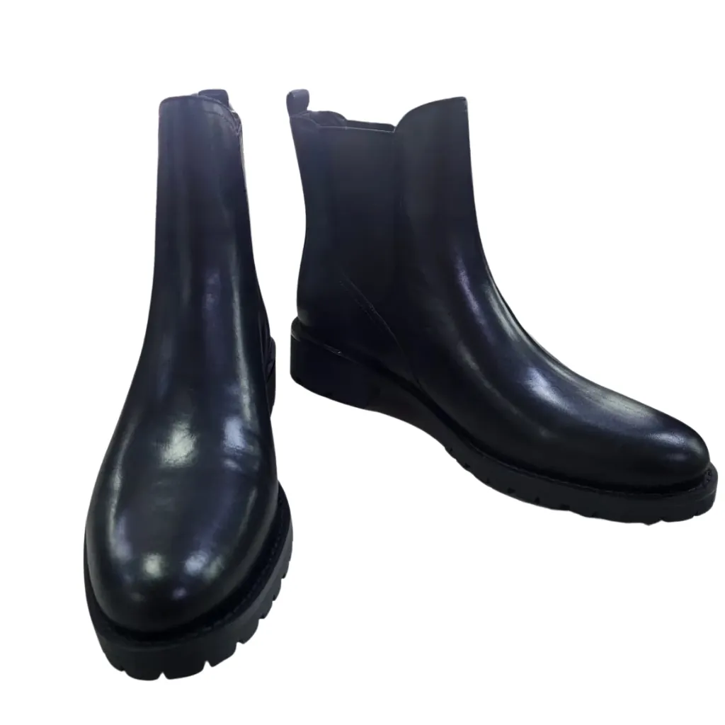 Bota Piel C Negro T 28
