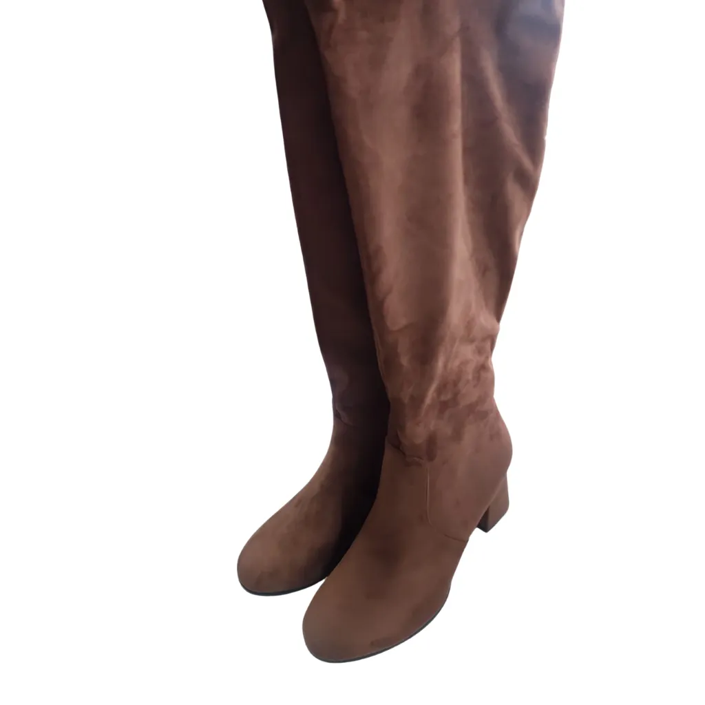 Bota Terciopelo C Marron T 25.5