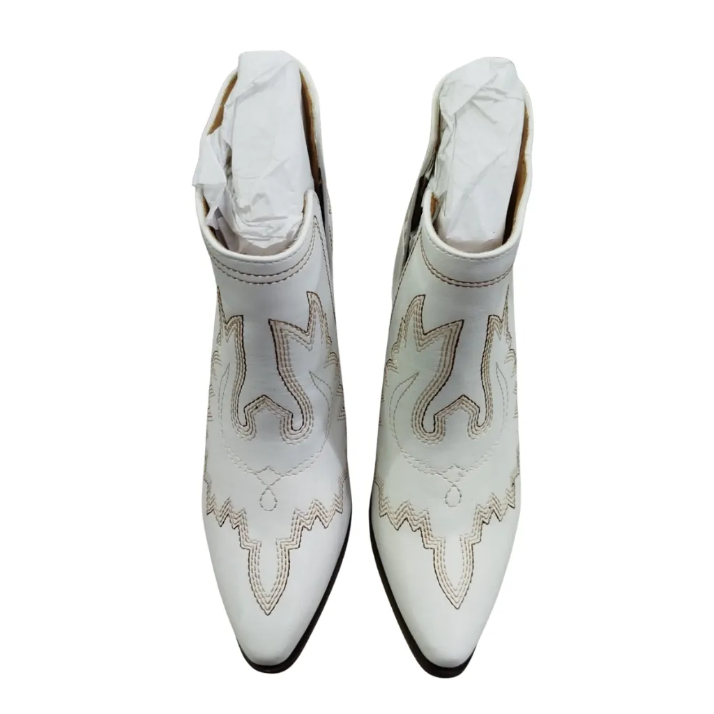 Botin Vaquero C Blanco T 23
