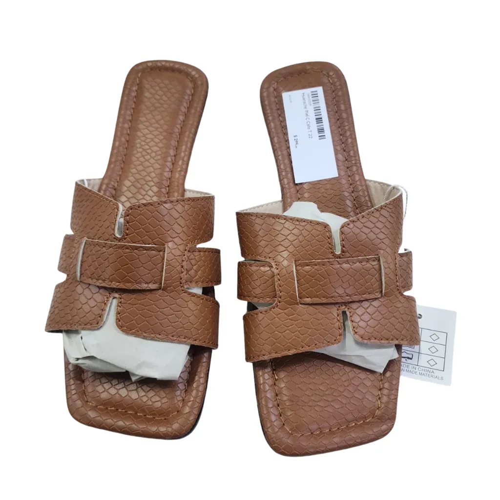 Huarache Piel C Cafe T 22