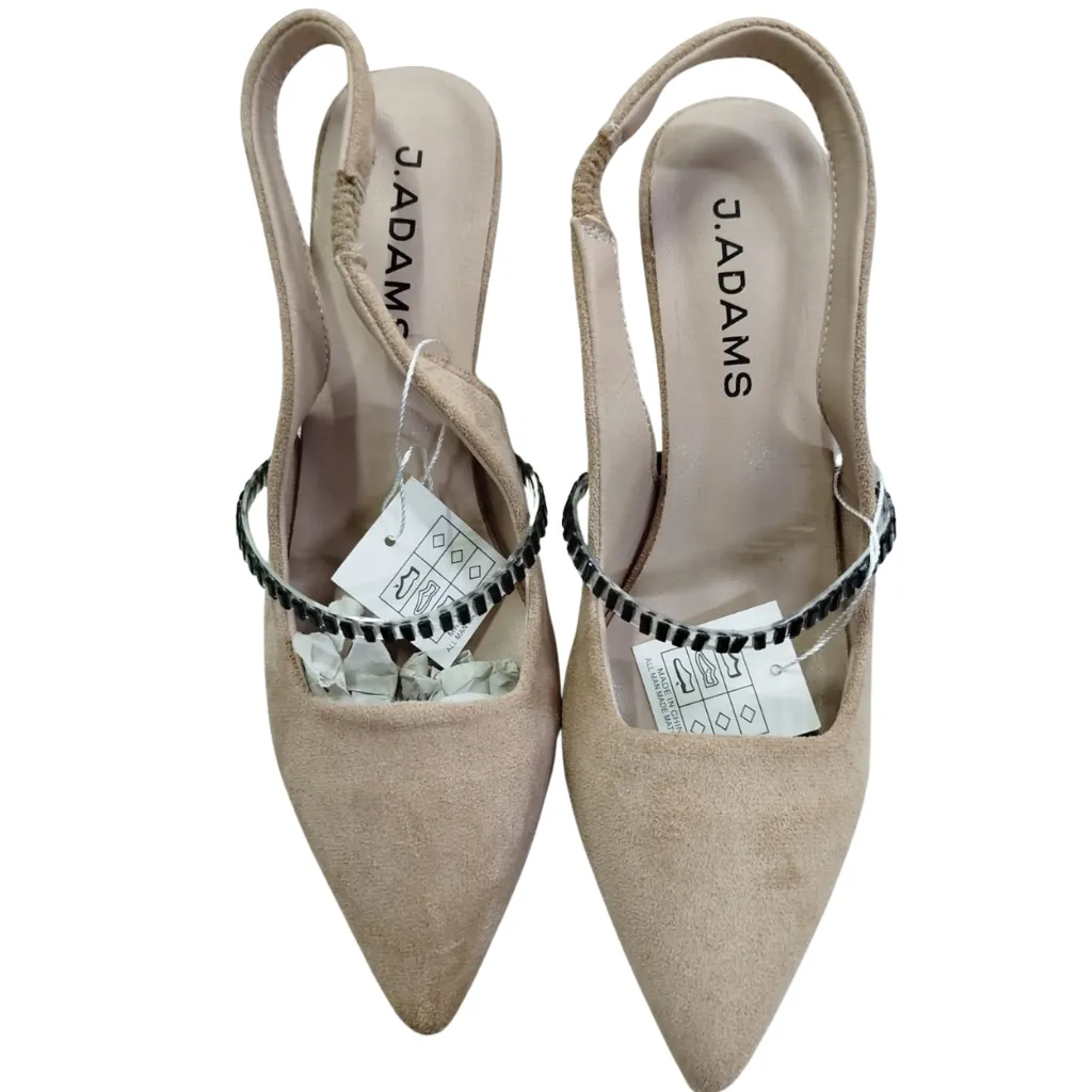 Zapatilla Pico Adams Terciopelo C Beige T 23