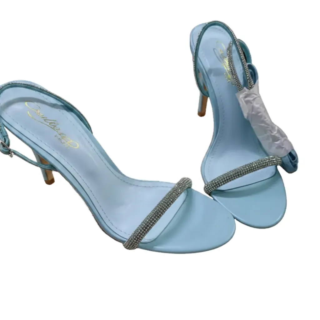 Huarache Cathy Piedras C Azul T 25