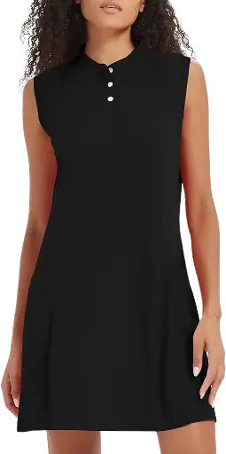 [9030] Vestido Ro Y De C Negro T XS