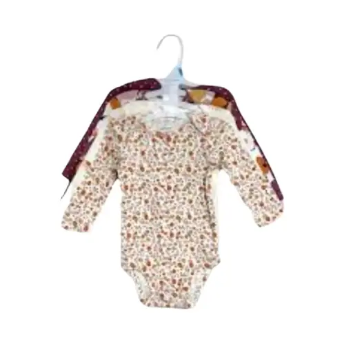 [8094] Pañalero  manga larga 4 pza.Carter´s C Varios colores T 3 meses