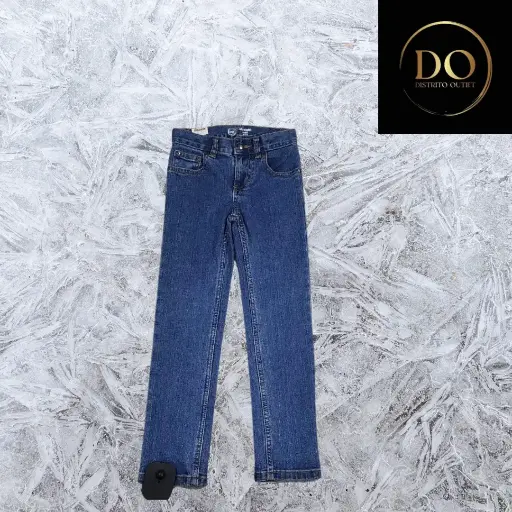 [5283] Pantalon  de  mezclillaWONDER NATION C Azul marino T 6