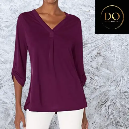 [319003] Blusa  PLEIONE C Uva T S