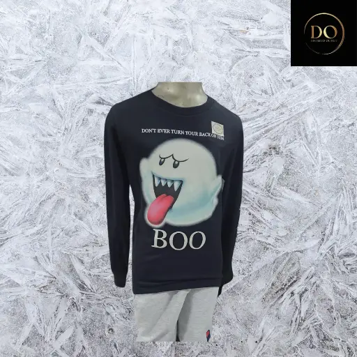 [8500] Payera Super Mario C Negro T S