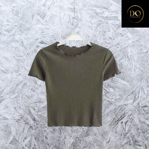 [7994] Playera ART & CLASS C Verde militar T 7