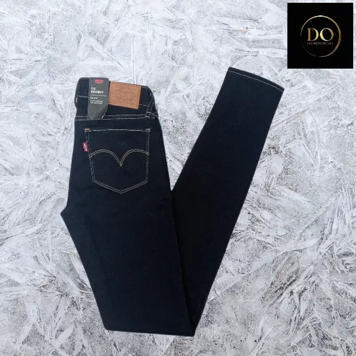 [2461] Pantalon de Mezclilla Levis C Azul marino T 36w 30l