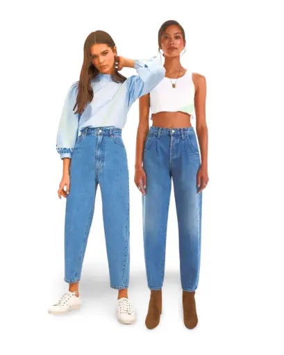 [4077] Pantalon  de Mezclilla ART CLASS C Azul T 10