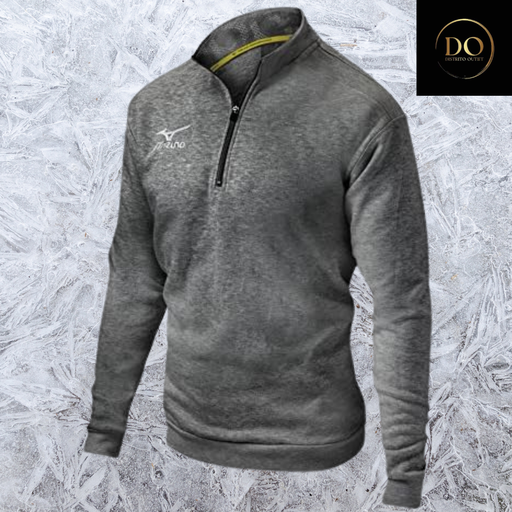 [6510] Sudadera Mizuno C Gris T XS