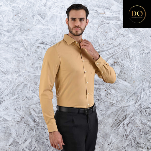 [8002] Camisa Alfani C camello T S