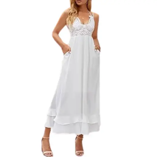 [419] Vestido Feager C Crema T L