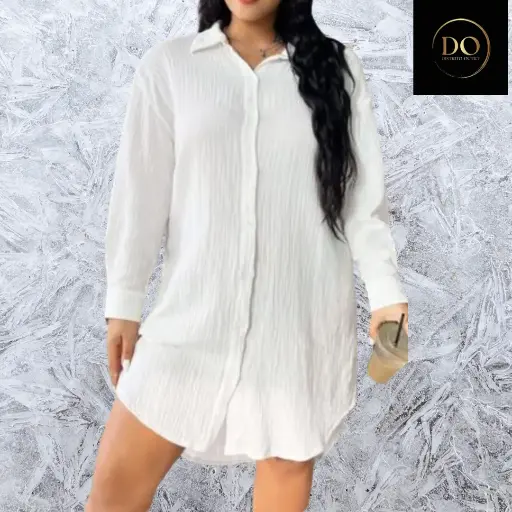 [8311] Vestido 40ur Dreamers C Blanco T XS