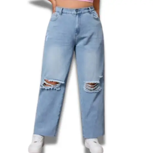 [5329] Pantalon  de Mezclilla SOFIA C Azul marino T 14