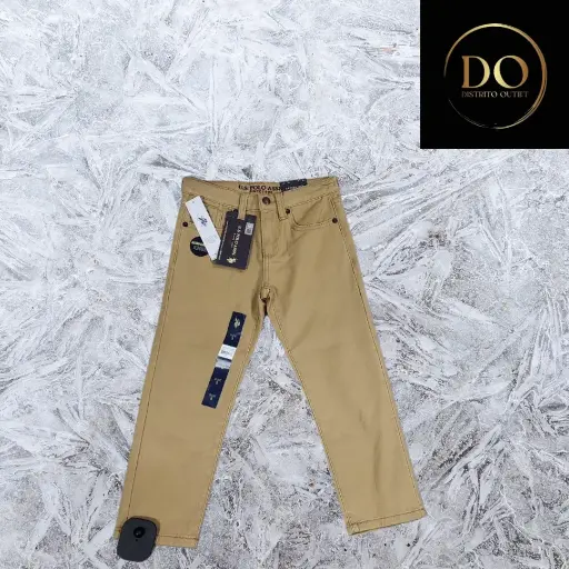 [6486] Pantalon U.S. POLO ASSN. C Café T 5