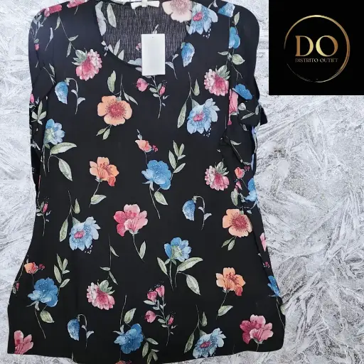 [2464] Bllusa Pleione C Negro Floral T M