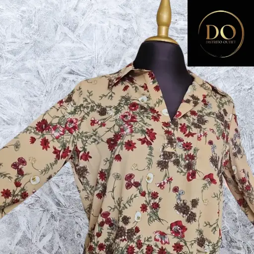 [3144] Blusa  PLEIONE C Floral T M