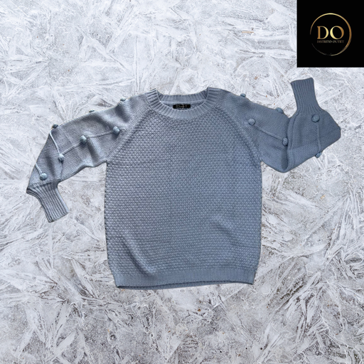 [ZYQR] Sueter  C Azul T S